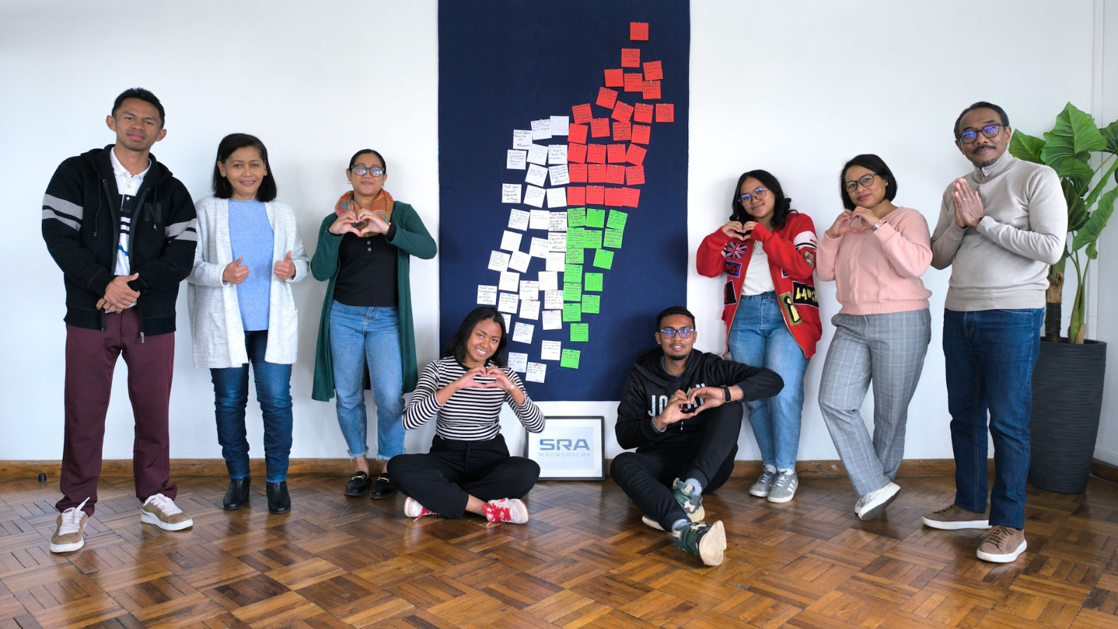 SRA Demarche Rse Mur Gratitude Madagascar 2025