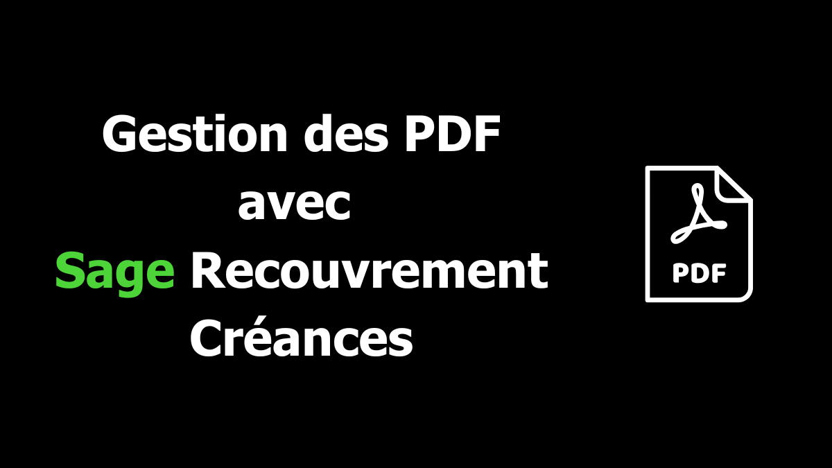Sra Actualite Sage Recouvrement Creances Pdf Factures