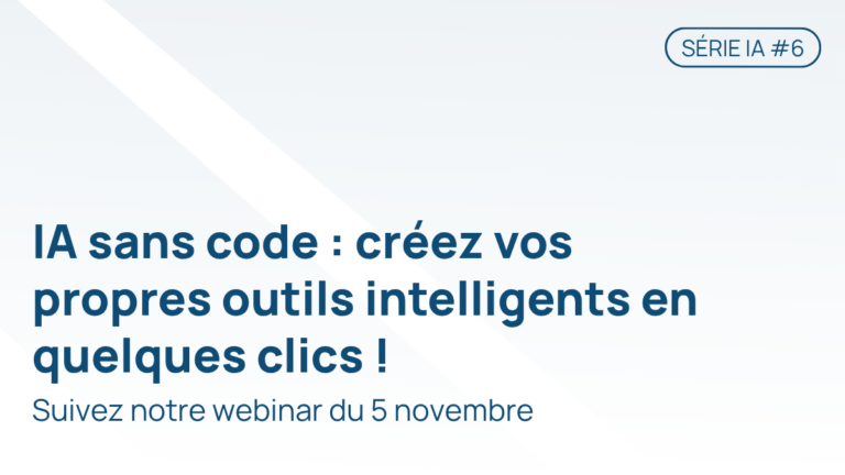 Sra Groupe Webinar IA Sans Code