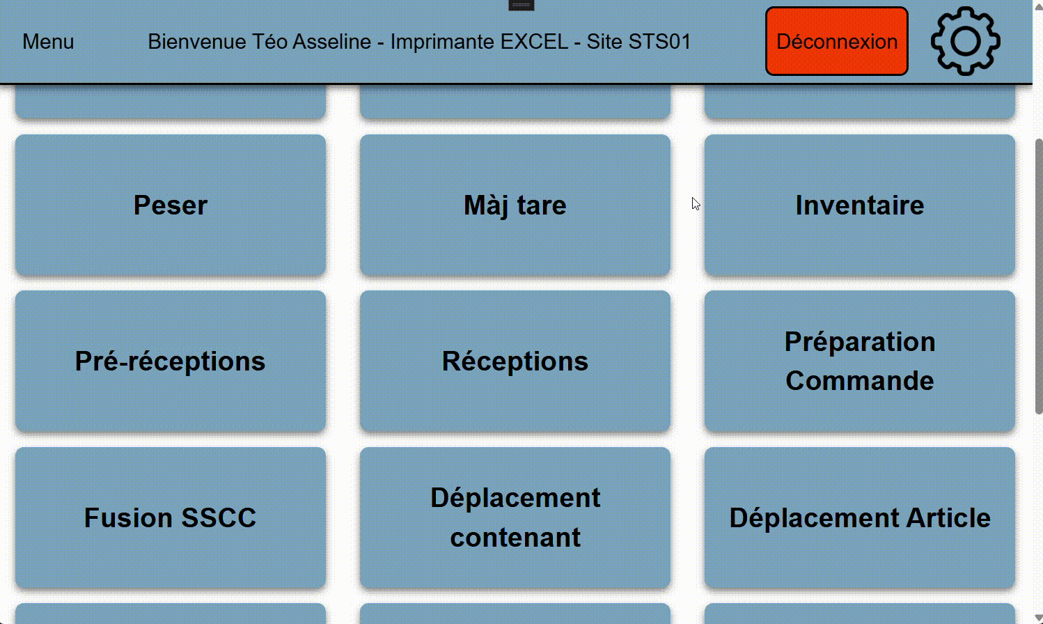 Sra Produits App's Logistique